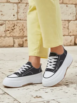 Outlet Trampki damskie na platformie Beemes Ugc|Trampki