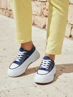 Trampki damskie na platformie Beemes Ugc|Trampki