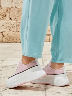 Online Trampki damskie na platformie Beemes Ugc|Trampki