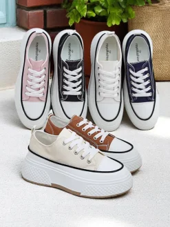 Online Trampki damskie na platformie Beemes Ugc|Trampki