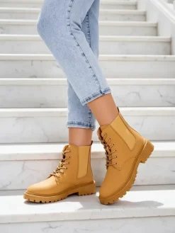 Trapery damskie Sanner Trapery|Botki Z Delikatnym Ociepleniem