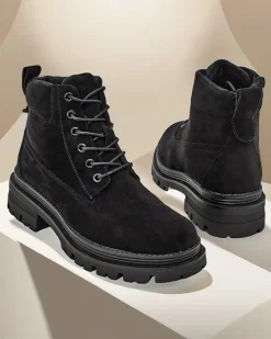 Outlet Trapery damskie Savbery Trapery|Botki Z Delikatnym Ociepleniem