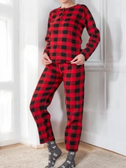 Discount Świąteczna piżama damska Piżamy