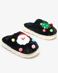 Outlet Świąteczne damskie kapcie w kolorze m Fertemse Kapcie