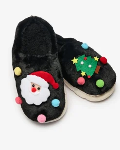 Outlet Świąteczne damskie kapcie w kolorze m Fertemse Kapcie