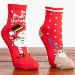 Clearance Świąteczne dziecięce skarpetki 4/pak Skarpetki