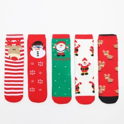 Online Świąteczne skarpetki 5/pak Skarpetki