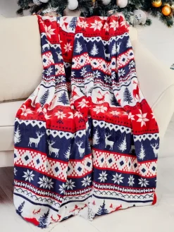 Online Świąteczny koc narzutka 160x200 Koce