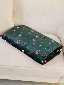 Sale Świąteczny koc narzutka 160x200 Koce