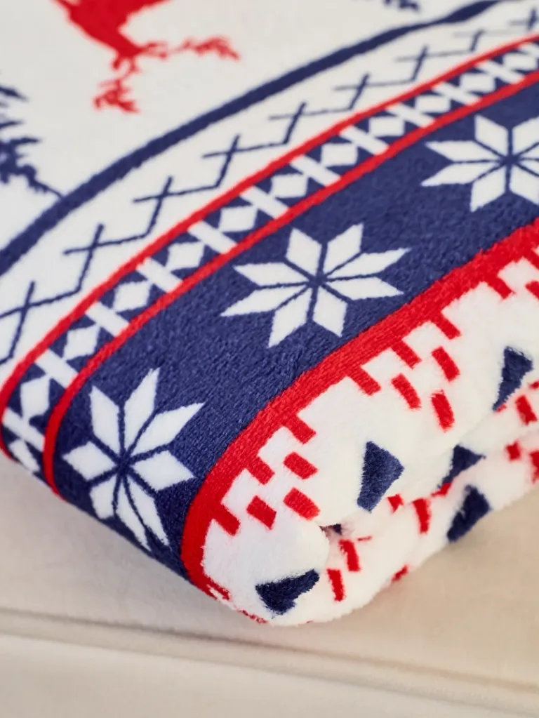 Sale Świąteczny koc narzutka 200x220 Koce