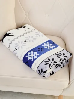 Discount Świąteczny koc narzutka 160x200 Koce