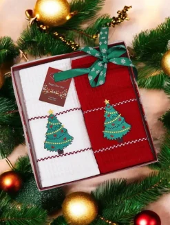 Best Świąteczny komplet ręczników Happy New Year Akcesoria|Ręczniki