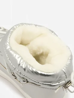 New Wsuwane botki a'la śniegowce damskie w kolorze m Vevnose Śniegowce|Botki Z Delikatnym Ociepleniem