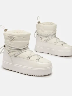 Online Wsuwane botki a'la śniegowce damskie w kolorze m Vevnose Śniegowce|Botki Z Delikatnym Ociepleniem