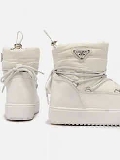 Online Wsuwane botki a'la śniegowce damskie w kolorze m Vevnose Śniegowce|Botki Z Delikatnym Ociepleniem