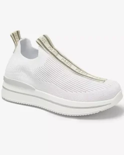 Discount Wsuwane buty sportowe damskie z napisami w kolorze m Cerppa Damskie Bieganie, Ćwiczenia I Trening