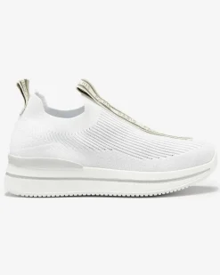 Discount Wsuwane buty sportowe damskie z napisami w kolorze m Cerppa Damskie Bieganie, Ćwiczenia I Trening