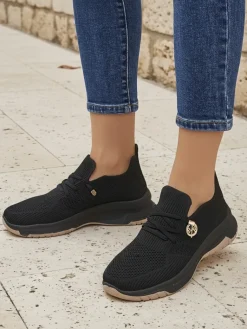 Discount Wsuwane damskie materiałowe buty sportowe Teletta Damskie Ugc|Sportowe