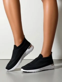 Best Wsuwane damskie materiałowe buty sportowe Terrifa Damskie Bieganie, Ćwiczenia I Trening