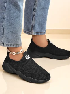 Outlet Wsuwane damskie materiałowe buty sportowe Flex Move Damskie Sportowe|Bieganie, Ćwiczenia I Trening