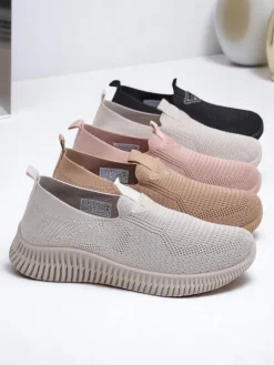 Clearance Wsuwane damskie materiałowe buty sportowe Serra Damskie Sportowe|Bieganie, Ćwiczenia I Trening