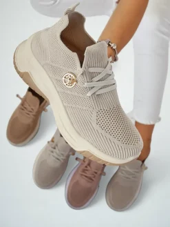 Hot Wsuwane damskie materiałowe buty sportowe Teletta Damskie Ugc|Sportowe