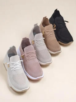 Hot Wsuwane damskie materiałowe buty sportowe Teletta Damskie Ugc|Sportowe