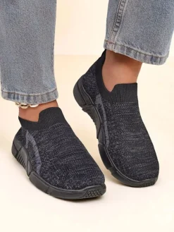 Sale Wsuwane damskie materiałowe buty sportowe Vena Damskie Sportowe|Bieganie, Ćwiczenia I Trening