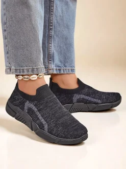 Sale Wsuwane damskie materiałowe buty sportowe Vena Damskie Sportowe|Bieganie, Ćwiczenia I Trening