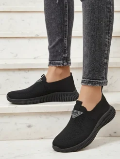 Outlet Wsuwane damskie materiałowe buty sportowe Serra Damskie Sportowe|Bieganie, Ćwiczenia I Trening