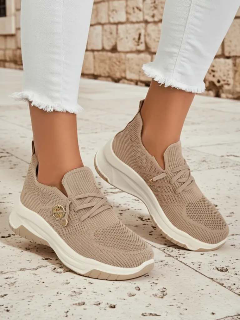 Best Wsuwane damskie materiałowe buty sportowe Teletta Damskie Ugc|Sportowe