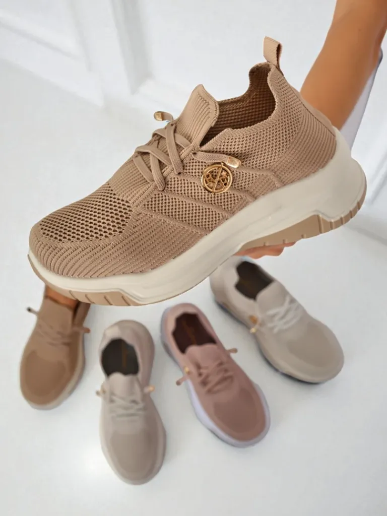 Best Wsuwane damskie materiałowe buty sportowe Teletta Damskie Ugc|Sportowe