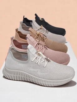 Online Wsuwane damskie materiałowe buty sportowe Royaletta Damskie Ugc|Sportowe