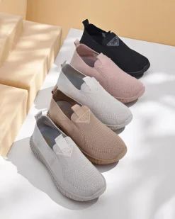 Best Wsuwane damskie materiałowe buty sportowe Serra Damskie Sportowe|Bieganie, Ćwiczenia I Trening