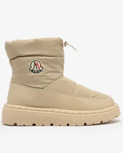 Clearance Wsuwane śniegowce damskie w jasnom kolorze Ireda Śniegowce|Botki Z Delikatnym Ociepleniem