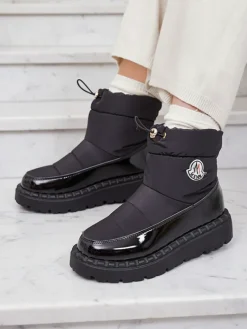 Best Wsuwane śniegowce damskie w m kolorze Ireda Śniegowce|Botki Z Delikatnym Ociepleniem