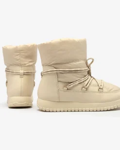 New Wsuwane śniegowce damskie w m kolorze Iredas Śniegowce|Botki Z Delikatnym Ociepleniem