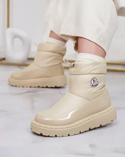 Online Wsuwane śniegowce damskie w m kolorze Ireda Śniegowce|Botki Z Delikatnym Ociepleniem