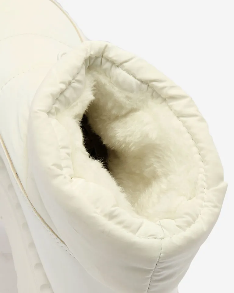 Discount Wsuwane śniegowce damskie w m kolorze Ireda Śniegowce|Botki Z Delikatnym Ociepleniem