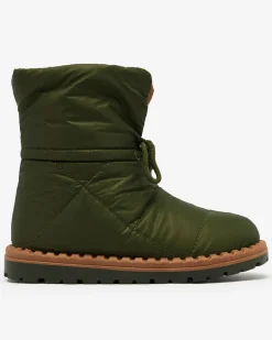 Outlet Wsuwane śniegowce damskie w kolorze m Nevonsis Śniegowce|Botki Z Delikatnym Ociepleniem