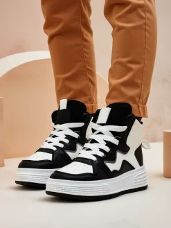 New Wysokie damskie buty sportowe Quiedy Damskie Sneakersy