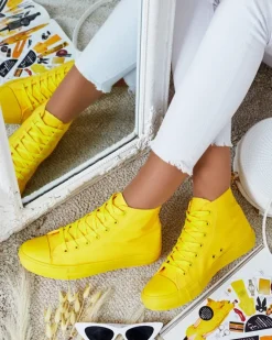 Discount Wysokie trampki damskie Hollas Trampki