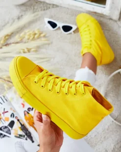 Discount Wysokie trampki damskie Hollas Trampki