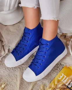 Best Wysokie trampki damskie Hirria Trampki