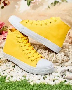 Discount Wysokie trampki damskie Hirria Trampki