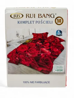 New Wzorzysta pościel 180x200 komplet 3 CZĘŚCI 180 X 200 Cm