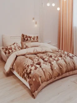 Clearance Wzorzysta pościel 180x200 komplet 3 CZĘŚCI 180 X 200 Cm