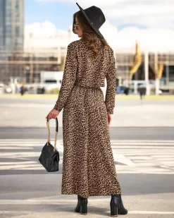 Outlet Wzorzysty damski komplet Damskie Komplety Damskie