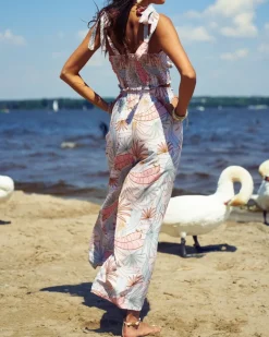 Sale Wzorzysty damski komplet w kolorze m Damskie Komplety Damskie