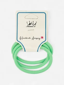 Best Zestaw 3 gumek do włosów Alabam Damskie Akcesoria Do Włosów